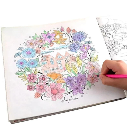 Tranquil Coloring Book