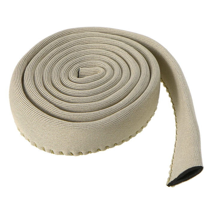 Beige Water Bladder Tube Cover displayed on white background.