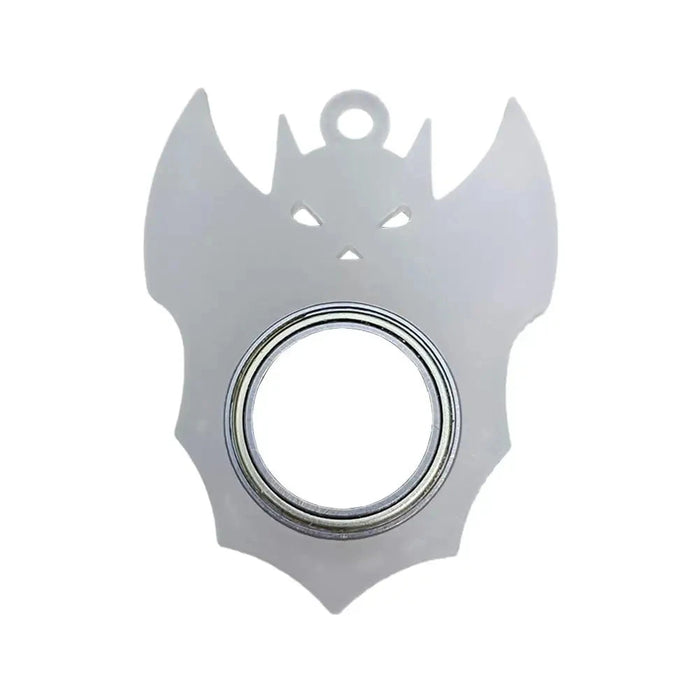 silver Keychain Spinner