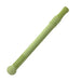 A single green silicone teething stick with textured ends and a rounded grip.