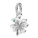 Clover silver charm