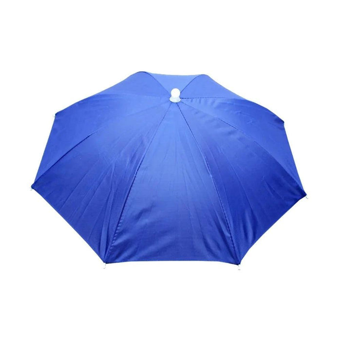 Solid Blue umbrella with a simple, classic look.