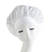 white Satin Bonnet