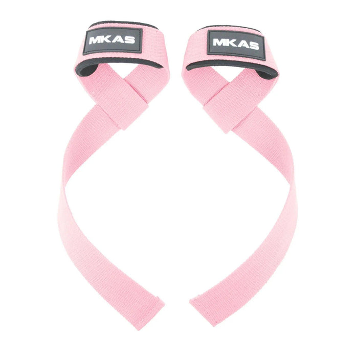 pink Non-Slip Lifting Straps