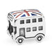 United Kingdom Bus silver charm