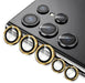 Gold camera lens protector for Samsung Galaxy