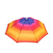 Gradient Sunset umbrella with warm hues from orange to yellow.