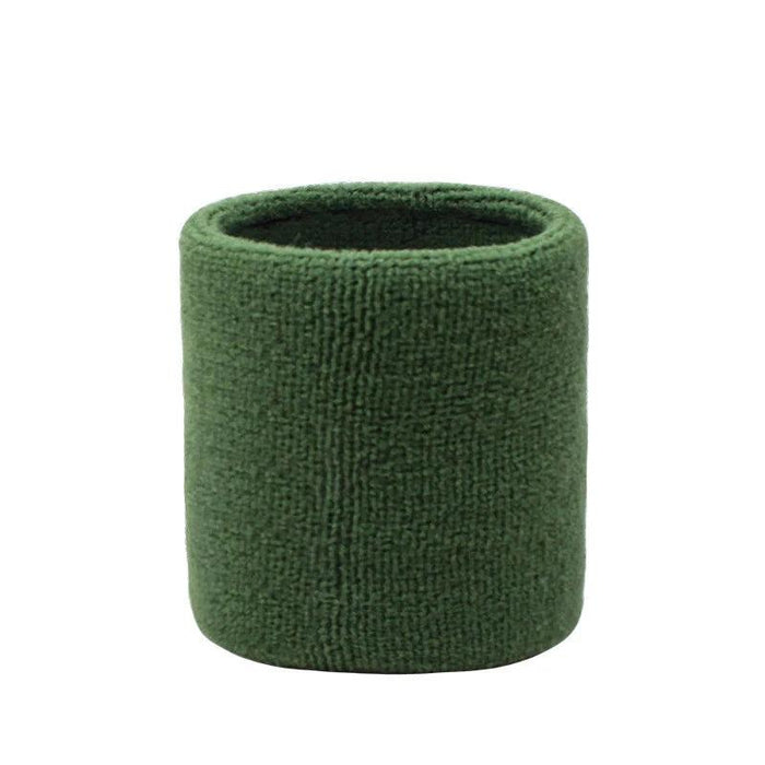 navy green Fitness Sweatband Wrist Guard