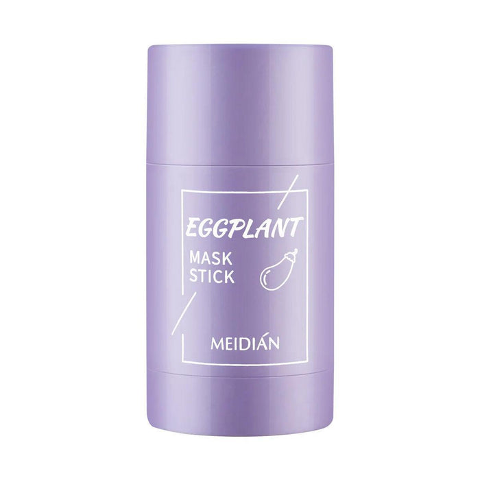 Single purple eggplant mask stick for targeted acne care.