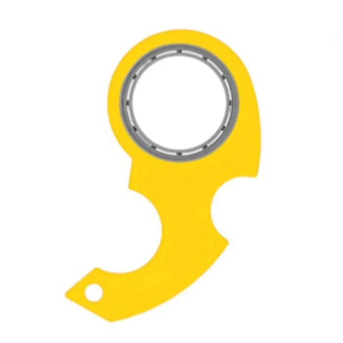 yellow Keychain Spinner