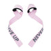 pink Non-Slip Lifting Straps