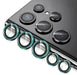 Green camera lens protector for Samsung Galaxy