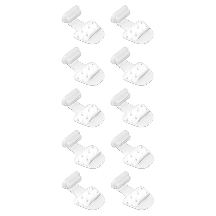 10 white USB C Dust Plugs