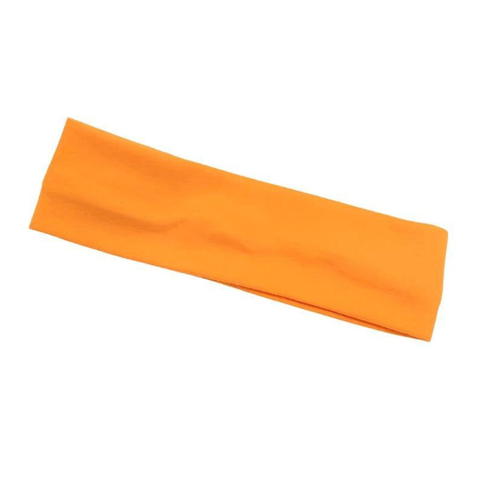 Orange Elastic Headband.