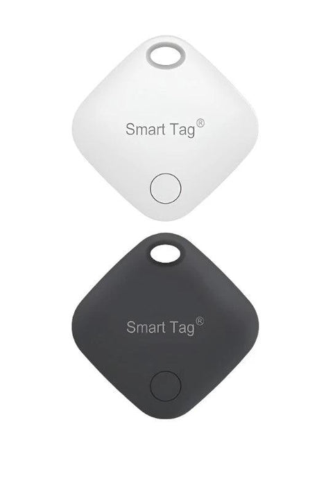 white and black Smart GPS Tracker