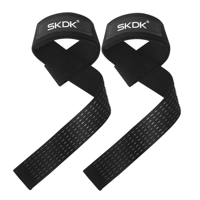 black Weightlifting Straps