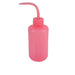 Pink Plastic Safety Wash Bottle.