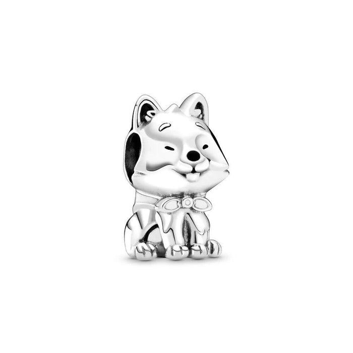 Kitty silver charm