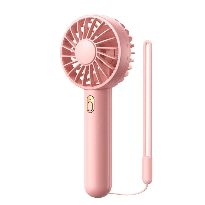 pink Mini Portable Fan