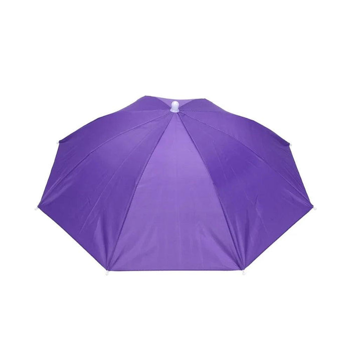 Solid purple umbrella with a simple, classic look.