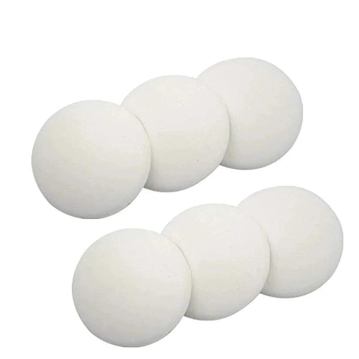 A set of white silicone protectors stacked together, highlighting their uniform round shape.