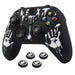 black and white Soft Silicone Controller Cover