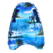 Blue sea with islands-theme Kids Inflatable Surf Body Board.