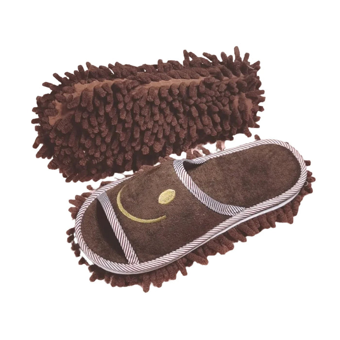 brown Floor Cleaning Shoes