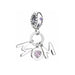 "Mom" silver charm