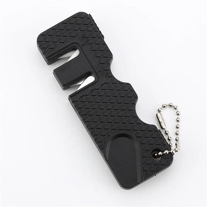 black Pocket Knife Sharpener