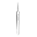 Silver Needle Tweezers display on white background.