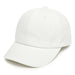 white Adjustable Baby Cap