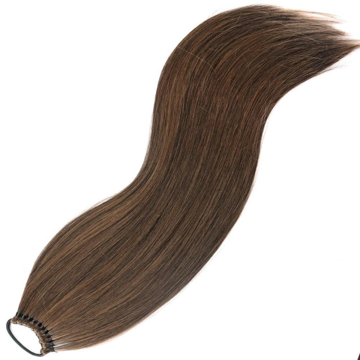 Ponytail Hair Extensions With Rubber Band – 24-Inch Heat-Resistant Synthetic Fiber for Instant Length and Volume, Lightweight and Easy to Attach