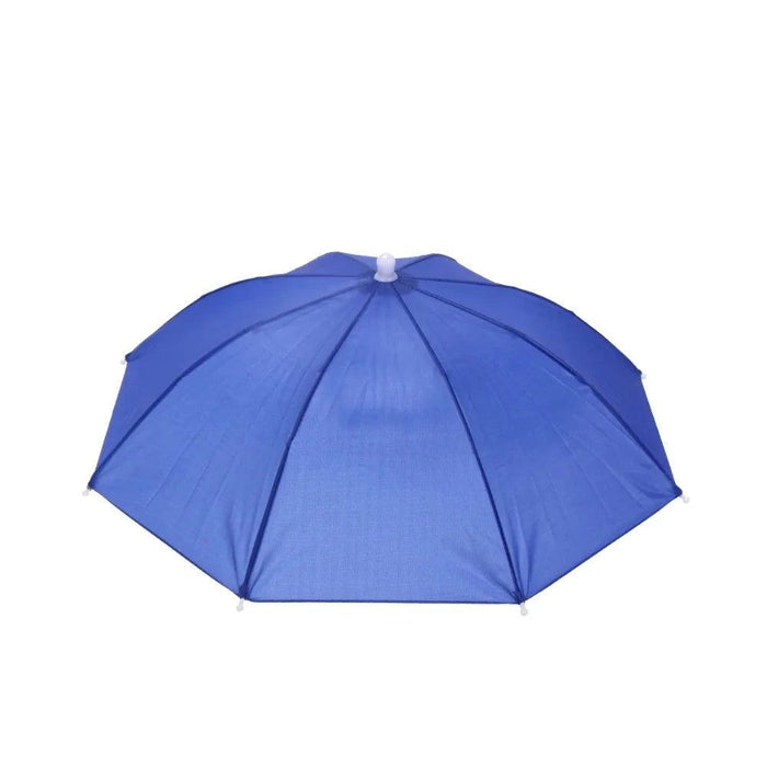 Solid Blue umbrella with a simple, classic look.