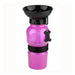 pink Dog Water Bottles