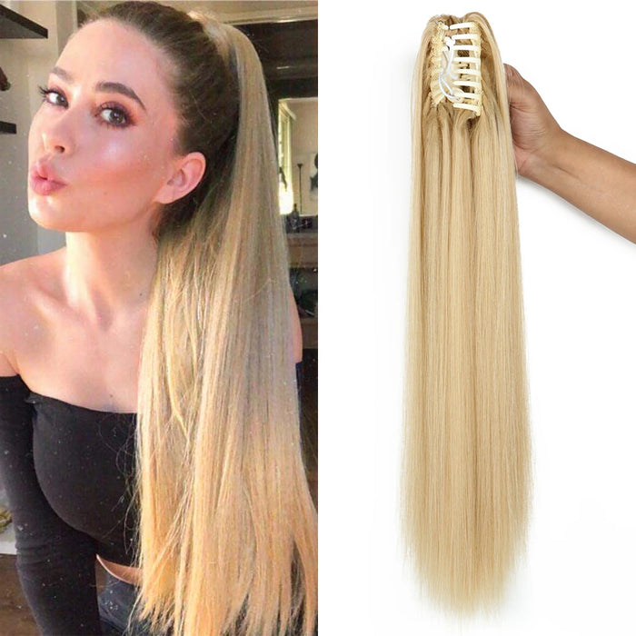 Synthetic Straight Hair Extensions