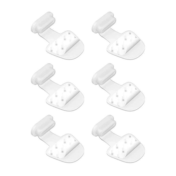 6 white USB C Dust Plugs